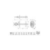 High Logic GY129 Extra Thick Twist, 1.6 inches (40 mm)