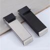 Stainless Steel Door Stopper, Self-Adhesive Installation, No Driling, Silver (Silver)