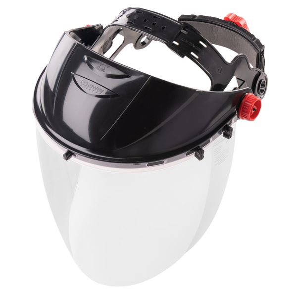 Gateway Safety Venom Visor Face Shield Combo, 699, Black, Clear Visor