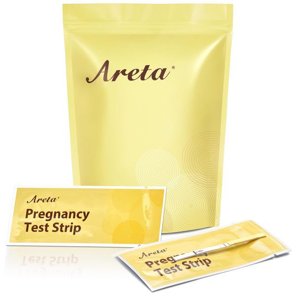 Areta Pregnancy Test Strips: 20 Pack hCG Tests - Highly Accurate Kit for Rapid Results Before Your Missed Period