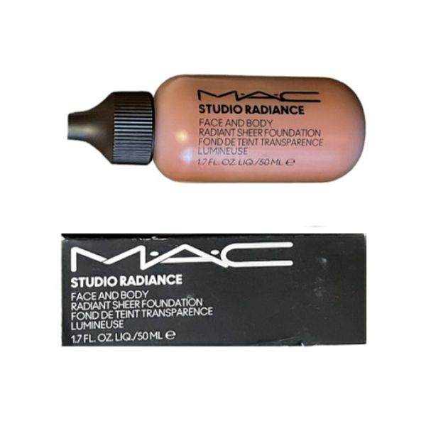 MAC Studio Radiance Face & Body Radiant Sheer Foundation  N8 - 1.7oz / 50ml