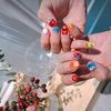 EBANKU Animal Nail Stickers, Cute, Character Design, 840 Types to Choose From, Ultra Thin, Layered, Children's Stickers, Stickers
