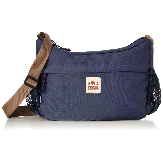 Mozu ZZOK-03 Shoulder Bag, Crossbody Design, Lightweight, Water Repellent, Large Capacity, Deep, Lightweight, Women's, Men's, Unisex, Camping Bag, purple, (indigo)