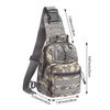 G4Free Lightweight Tactical Assault Small One Strap Sling MOLLE Backpack (D-ACU Camo)