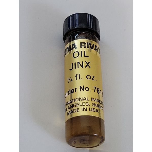 Jinx  - ANNA RIVA's OIL - 1/4 OZ   Unopened Bottle Label may be damaged.