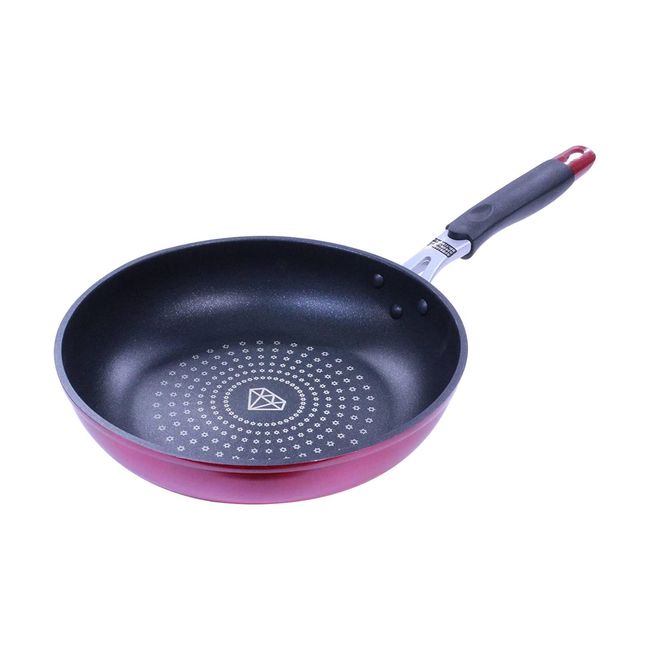 Namsun Japan Artois Frying Pan, Red, 10.2 inches (26 cm)