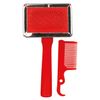 Trixie Soft Brush with Cleaner, 13 x 6 cm