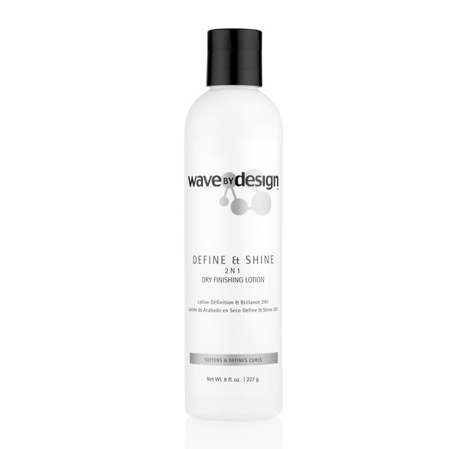 Wave by Design Define & Shine 2 N 1 Dry Finishing Lotion 240ml