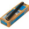 Fellowes Plastic Comb Bindings, 1 Inch, 200-Sheet Capacity, Black, 10 per Pack (52383)