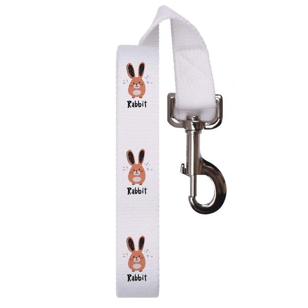 'Cute Brown Rabbit' Dog Lead/Leash (DL00021075)