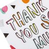 Hallmark Thank You Card - Contemporary Embossed 'Studio Ink' Design