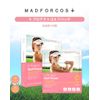 MADFORCOS V-PROTECT Golf Patch (M - Women, 5 Does) Sunscreen Mask, UV Patch, UV Patch, Stick Sunscreen (Medium)