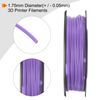sourcing map 1.75mm Filaments PLA Light Purple 0.25KG Dimensional Accuracy +/- 0.05mm for 3D Printer