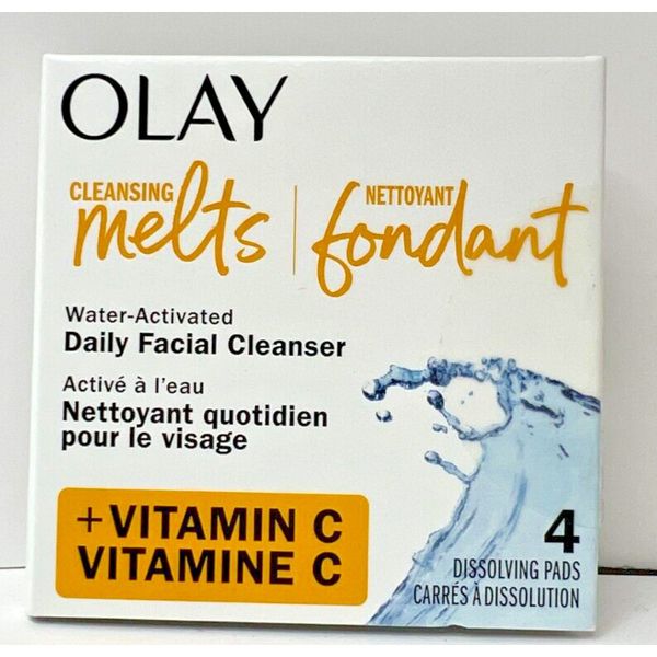 Olay Face Cleansing Melts with Vitamin C 4 count