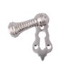 Dart Beehive Covered Escutcheon - Satin Nickel