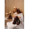 Mary Meyer Flip Flops, Chocolate Milty Moose, 12 inches