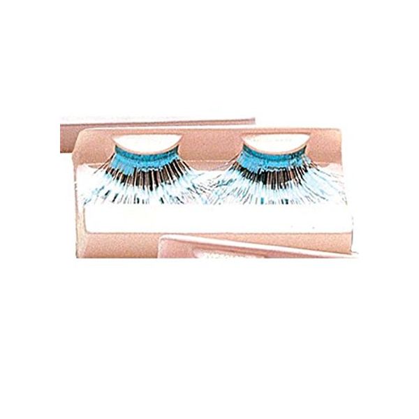 Sancto International Jumbo Panto Dame Blue False Eyelashes