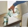 Mud Pie Bedside Carafe Set, Glass, 8 1/2" x 3 3/4"