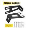 NORTHYUN 20’’Led Light Bar Hidden Bumper Mounting Brackets Compatible with 2003-2014 Dodge Ram 2500/3500