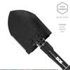 SOG Entrenching Tool- 18.25 Inch Folding Survival Shovel with Wood Saw Edge and Tactical Shovel Carry Case- Black (F08-N)