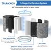 2 Pack HP102 Replacement Filter, Compatible with Shark HP102 & HP102PET & HC4...