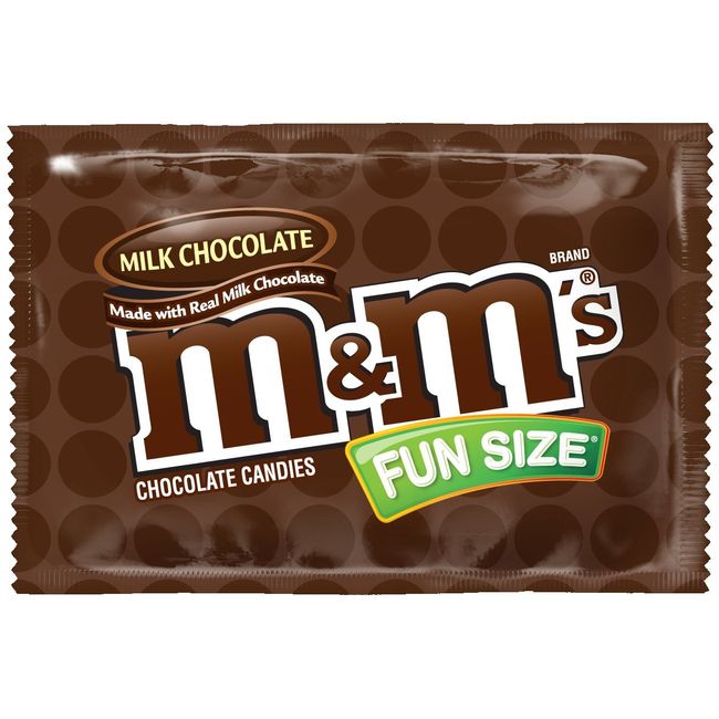 M&M's Chocolate Candies, Milk Chocolate, Fun Size