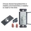 BN-LINK 60-Minute In-Wall Spring Wound Loaded Countdown Timer Mechanical Switch