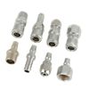 LOCADENCE8PCS BSP 1/2 Pneumatic Air Compressor Hose Quick Coupler Plug, Socket Connector Set for Pneumatic Tool, Auto Industry, Air Compressor, Mechanical Engineering