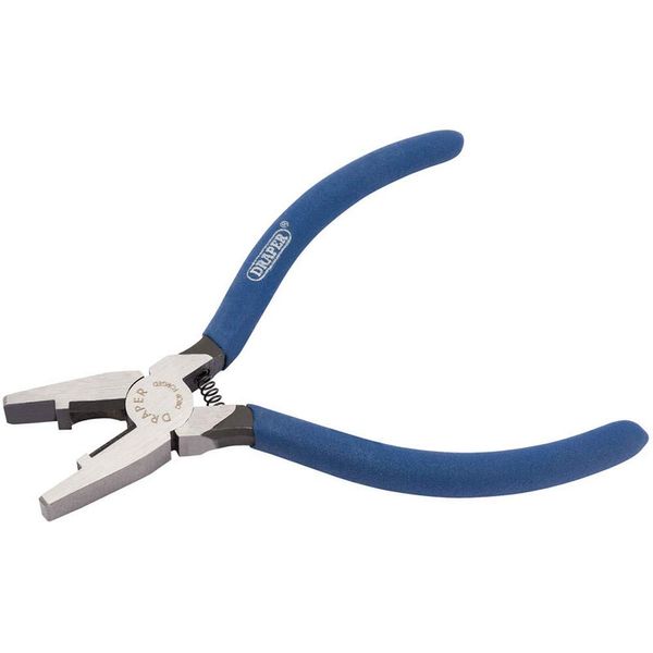 Draper 63868 Scotchlok Spring Loaded Crimping Pliers, 150 mm , Blue