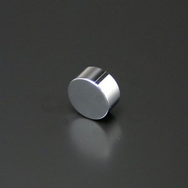e-kanamono Makeup Cap Single Unit (Stainless Steel), Flat Type EPC-M20F Mirror Surface