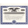 HUBCO Corporate Stock Certificates, Blank, Blue, 15-Pack