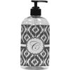 YouCustomizeIt Personalized Ikat Plastic Soap/Lotion Dispenser (16 oz - Large - Black)
