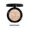 Baked Marbleized Bronzing Finishing Face Powder Bronzer Highlighter Matte Bronze