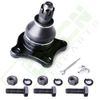4pcs Complete Front Lower Upper Suspension Ball Joint For 1992-2004 Mitsubishi