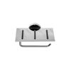 Croydex QM414541 Toilettenpapierhalter, Zink, Chrome, Einheitsgröße