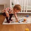 sigikid 39771 Cuddly Blanket Animal Character Lion Blue/Orange