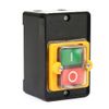 Mechanical ON/Off Switch Pushbutton, AC220V/380V 10A Waterproof ON/OFF Pushbutton Switch Push Button Used in Machinery/Equipment/Textile Machinery