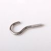 100pcs Ceiling Hooks Heavy Duty Cup Hook Holder Stainless Steel Screws Hooks
