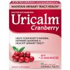 Uricalm Cranberry, Daily Dietary Supplement Chewable with D-Mannose, Berry, 60 Count
