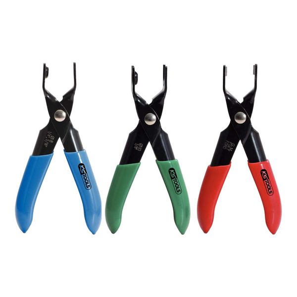 KS Tools 8-10mm Fuel Pipe Plier Set (3 Pieces)