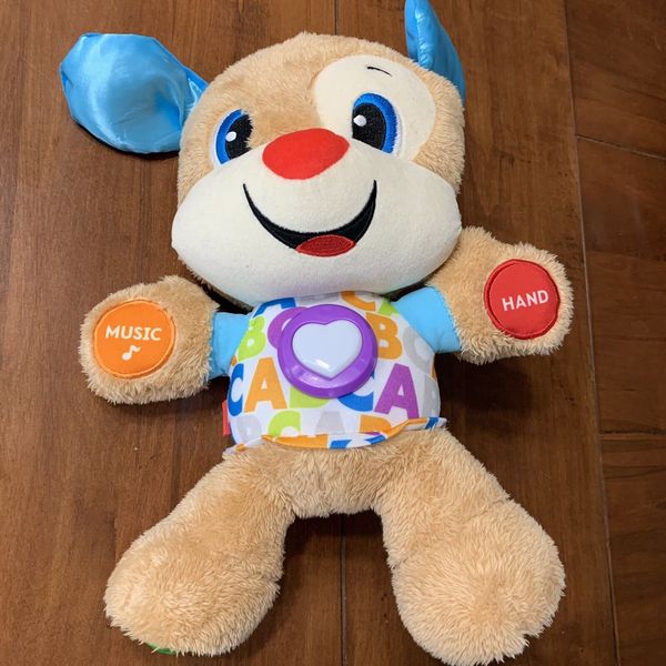 Fisher Price Laugh 'n Learn Dog Puppy Talking Plush Musical Toy Learning Infant