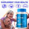 Alphacur Advanced Nerve Support Formula Maximum Strength Vitamin 60 Capsules