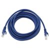 1CONN - 0.5m network cable, Ethernet, Lan & patch cable for maximum internet speed & connects all devices with RJ 45 socket blue - 10 pieces