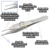 5 Pieces Scissors Forceps HEMOSTATS Needle Holders