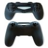 PAXO 2 x PS4 Silicone Protective Sleeve Case Black/Playstation 4 Controller Sleeve Bundle