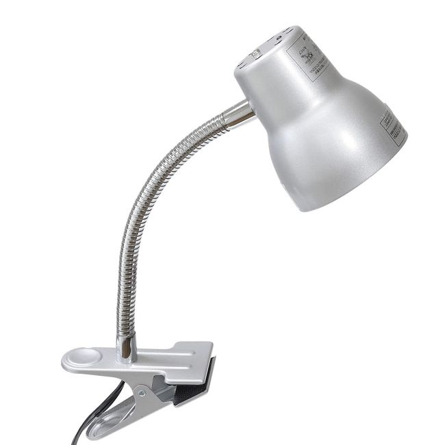 Elpa SPOT-BLNER40C(SL) Clip Light, Indirect Lighting AC100V, 50/60Hz, Approx. 3.9 ft (1.5 m) E17