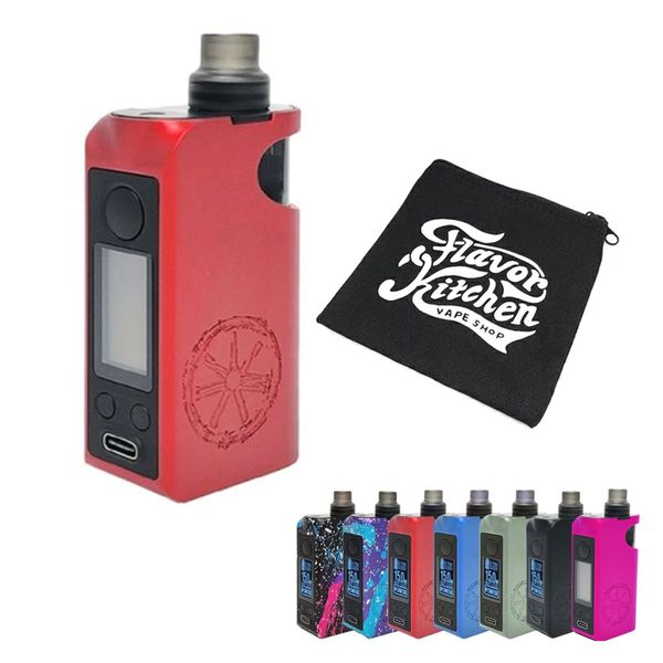 ASMODUS MINIKIN POD Asmodas Minikin Pod FlavorKitchen Original Mini Pouch Set / Vape Starter Set (Deep Red)