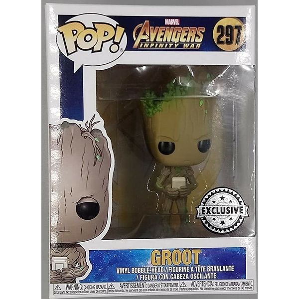 Funko Pop Vinyl Video Game Groot Exclusive Avengers Infinity War