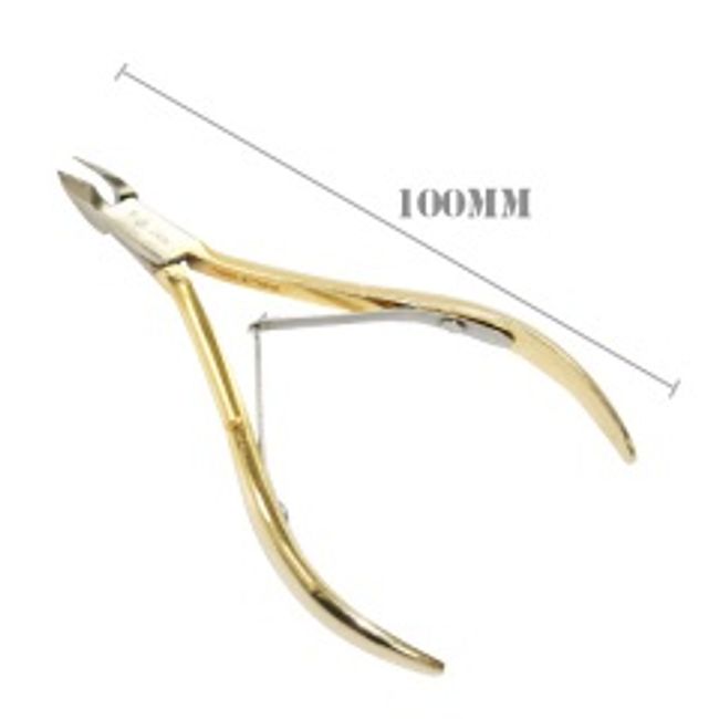 only by mail.Excellent sharpness! Cuticle Nipper Gold Nail Care Hand Care