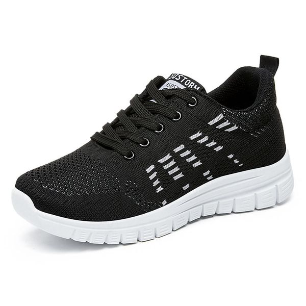 PAFHL Women's Sneakers, Ultra Lightweight, Running Shoes, Exercise Shoes, Gymnasium Shoes, Walkin, Women's, Commuting to School or Work, Everyday Wear, Black